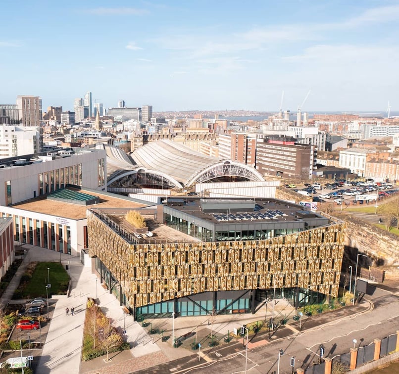Concerto office in Liverpool, Central Tech building