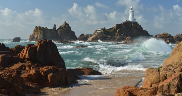 Island of Jersey coastal image