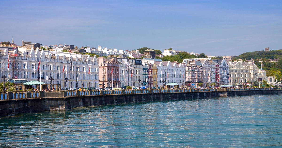 Isle of Man coast scene